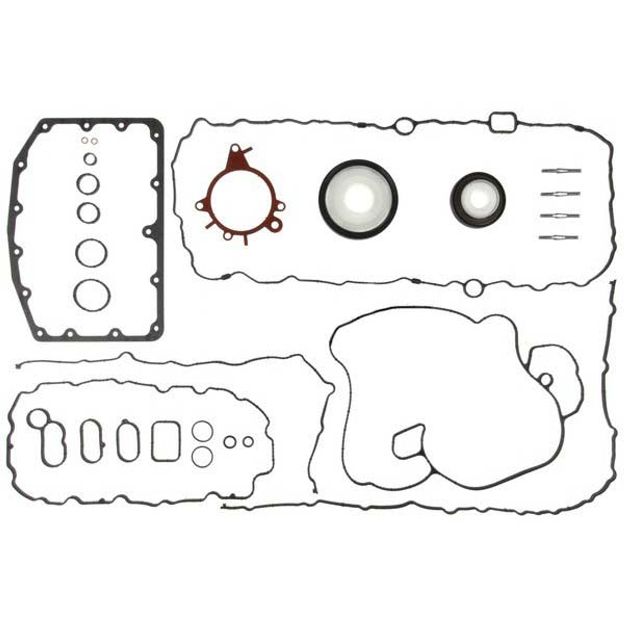 Mahle Lower Engine Gasket Set 2011 to 2014 6.7L Powerstroke (MCICS54886)-Main View