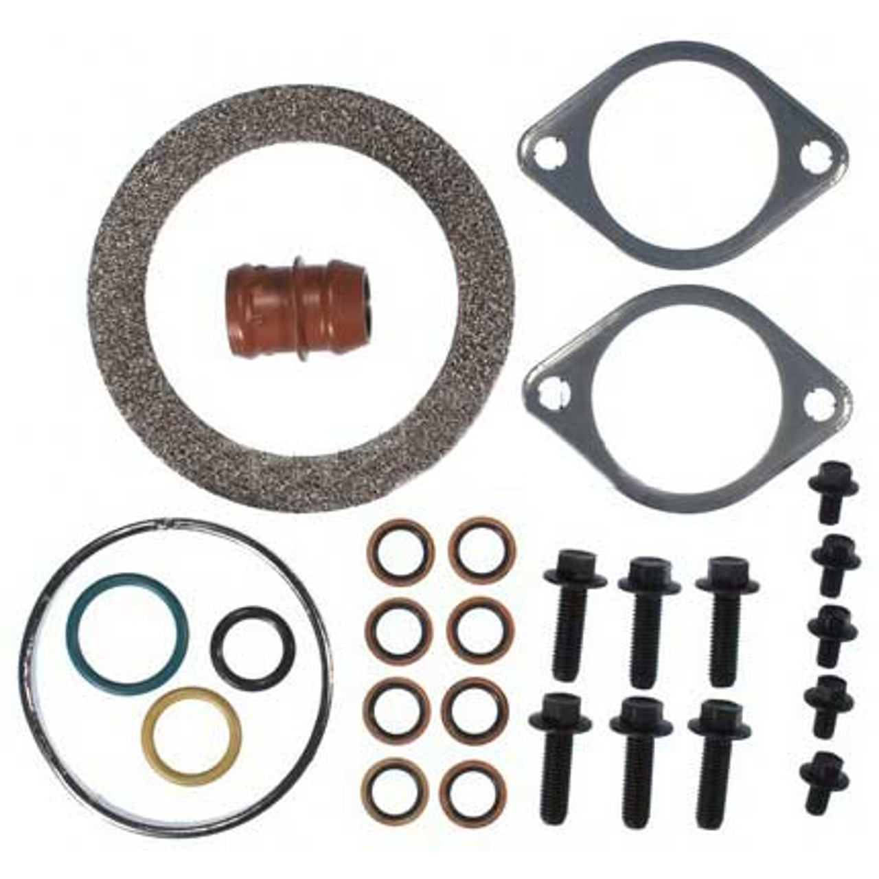 Mahle Turbocharger Mounting Gasket Set 2008 to 2010 6.4L Powerstroke (MCIGS33566)-Main View