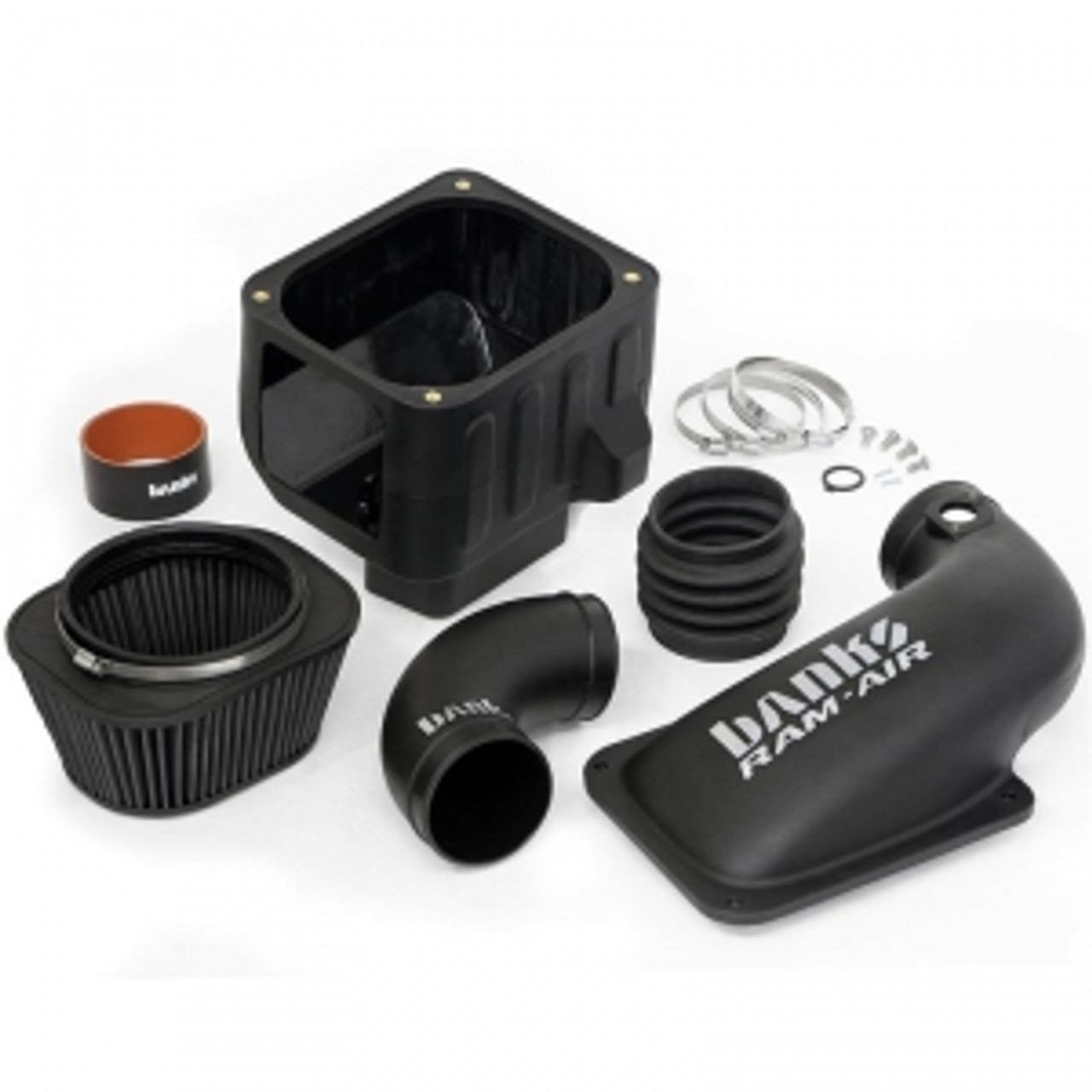 Banks Power Ram-Air Intake System with Dry Filter 2013 to 2014 6.6L LML Duramax (BP42230-D)-Main View