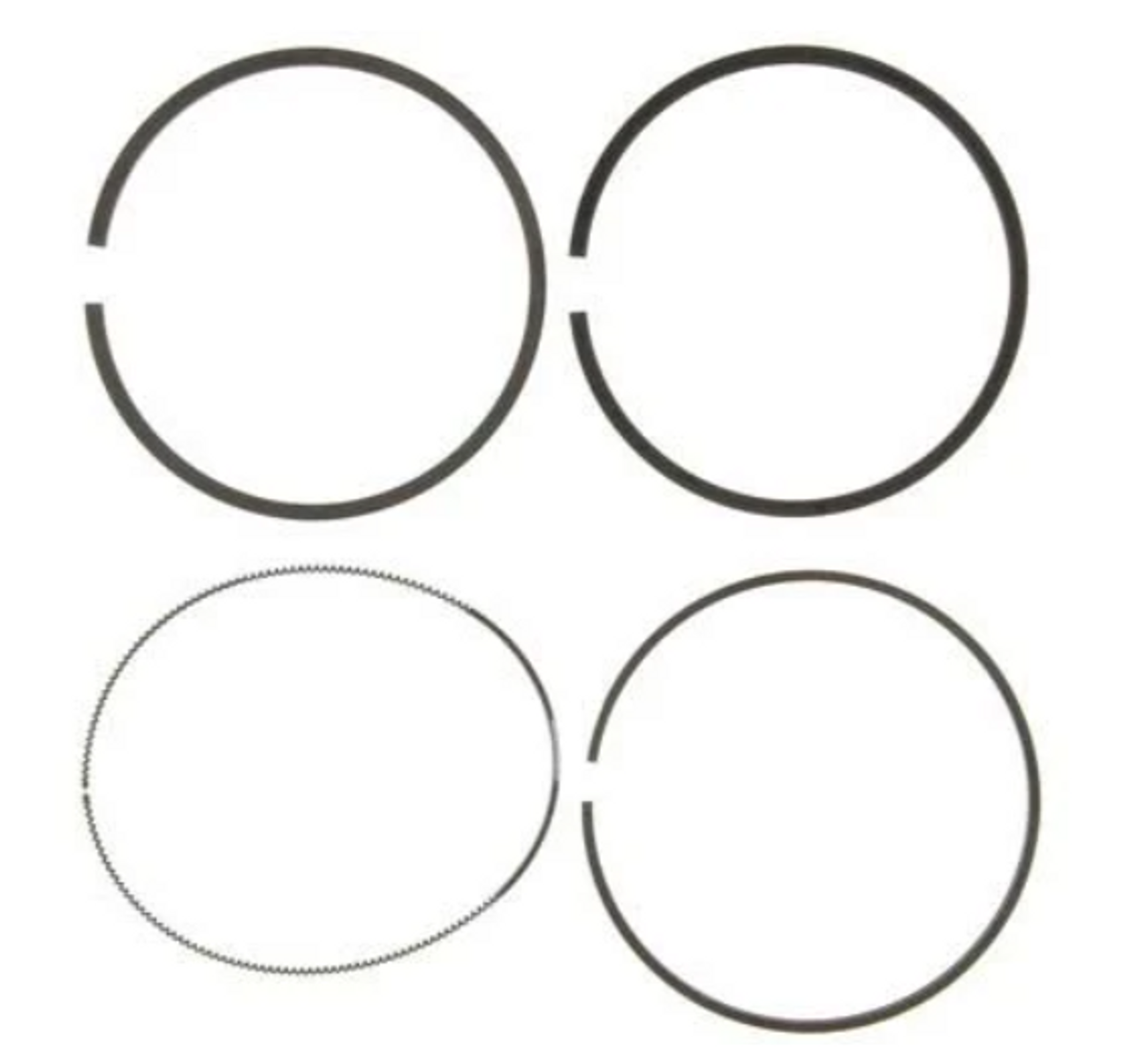 Mahle Piston Ring Set (Standard) 1994 to 2003 7.3L Powerstroke (MCIS41768)-Main View
