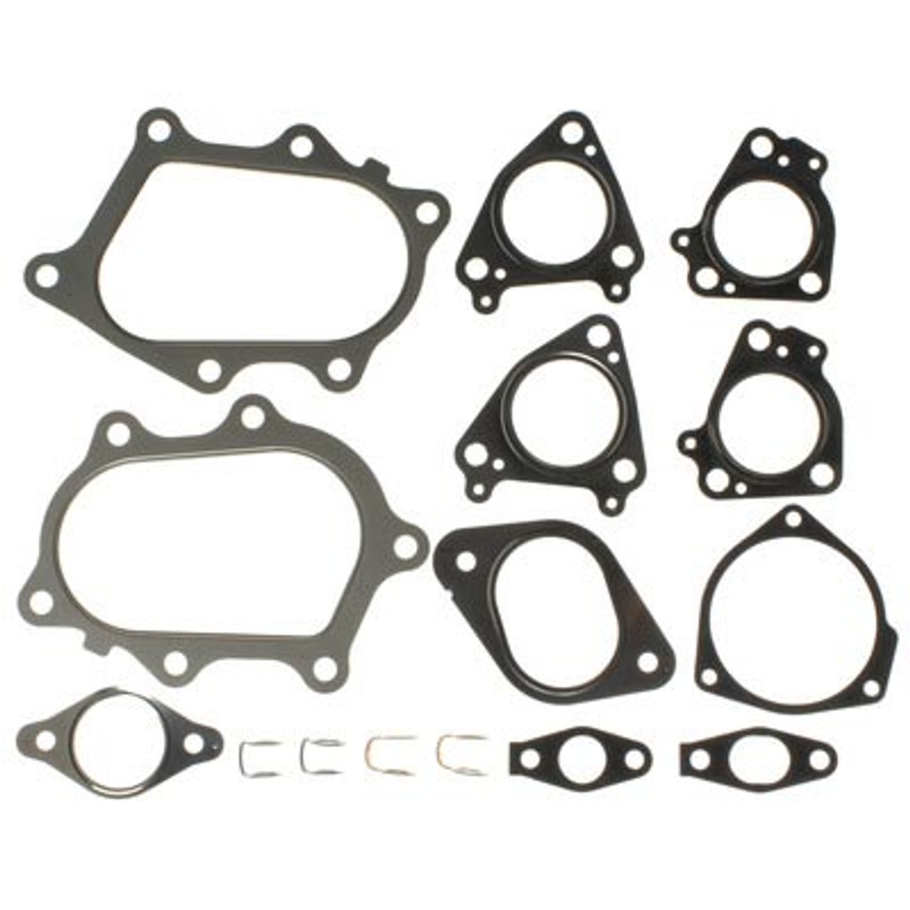 Mahle Turbocharger Mounting Gasket Set 2001 to 2010 6.6L LB7/LLY/LBZ/LMM Duramax (MCIGS33678)-Main View