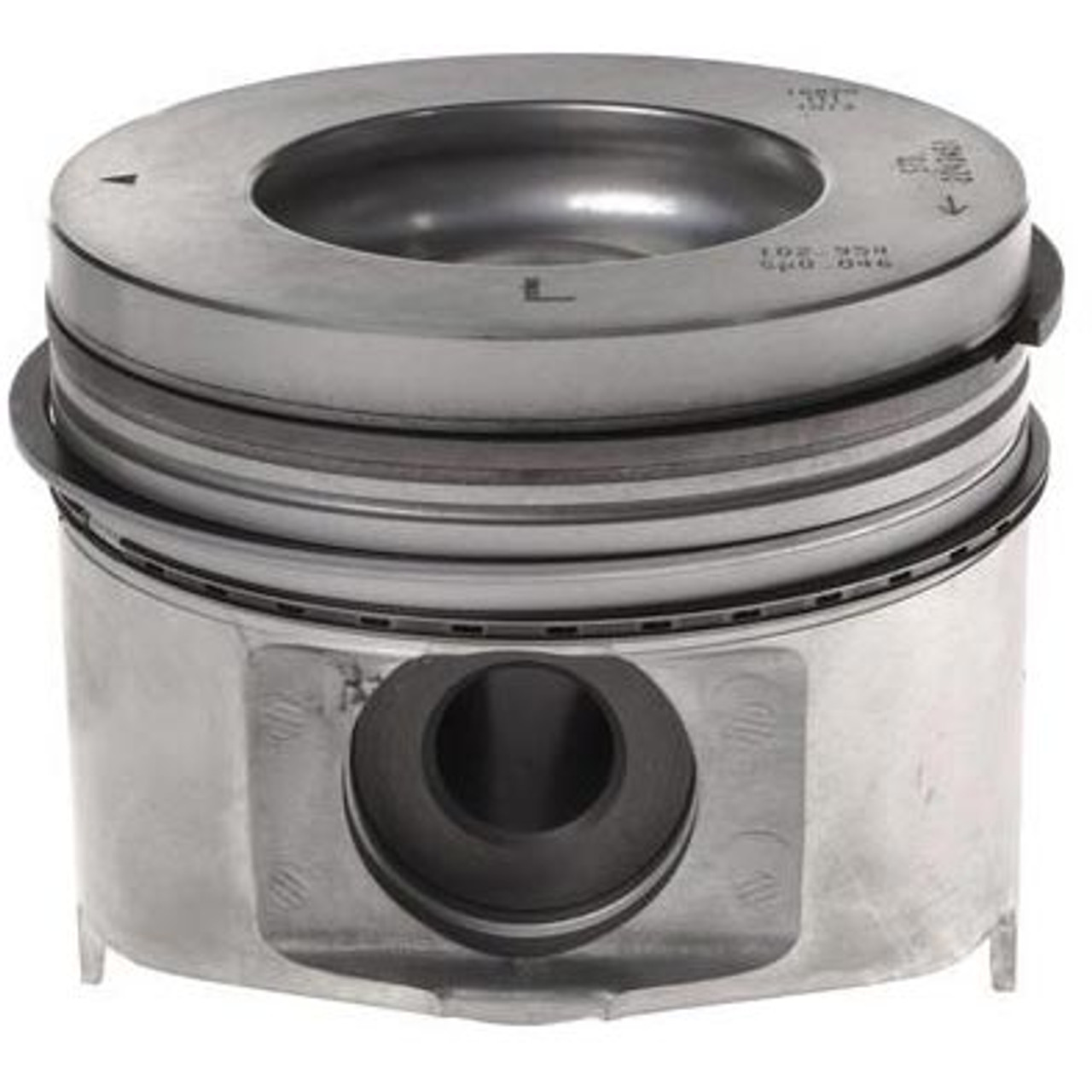 Mahle Piston With Rings (Standard, Left Bank) 2001 to 2005 6.6L LB7/LLY Duramax (MCI224-3451WR)-Main View