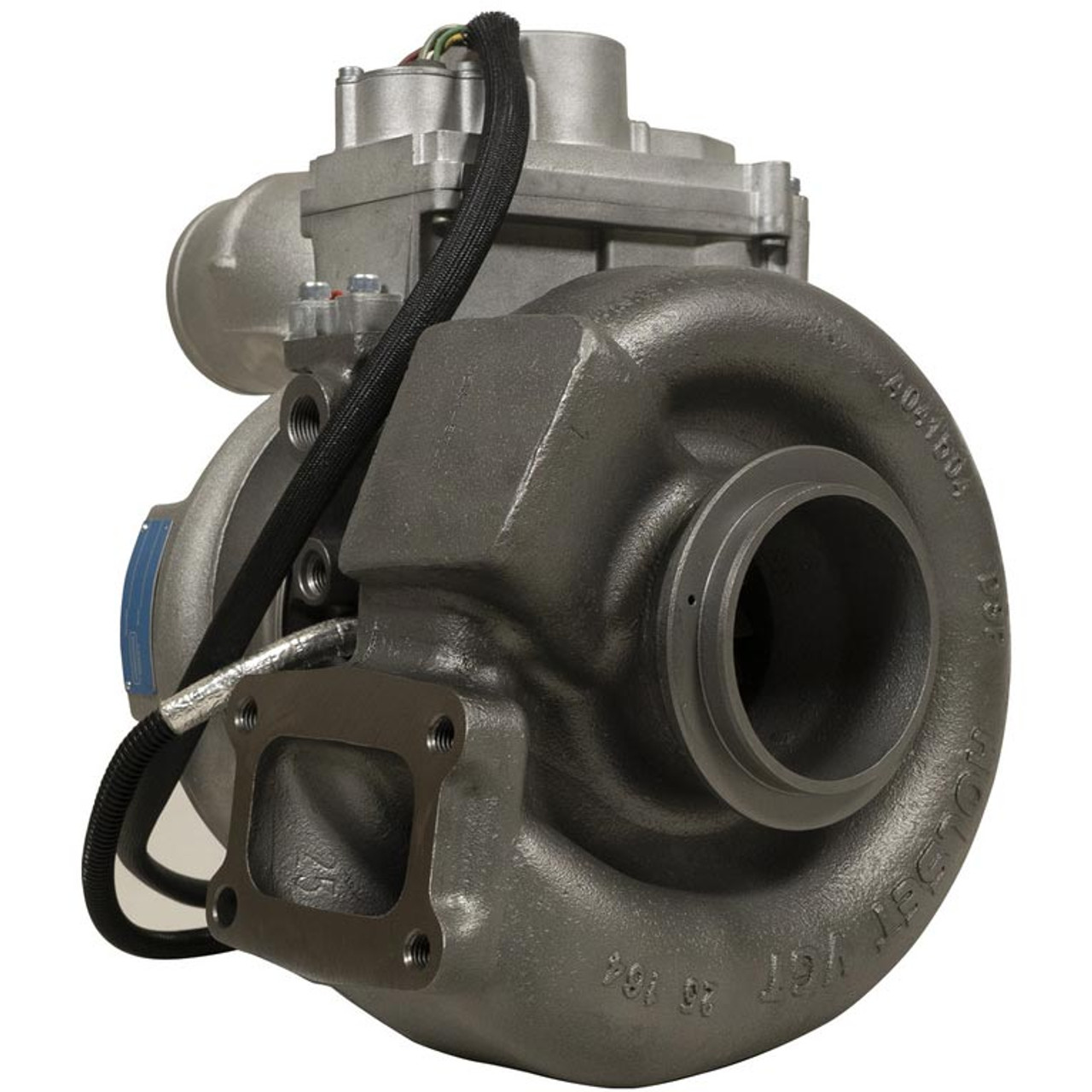 Right side of BD-Power Stock Replacement Turbocharger
