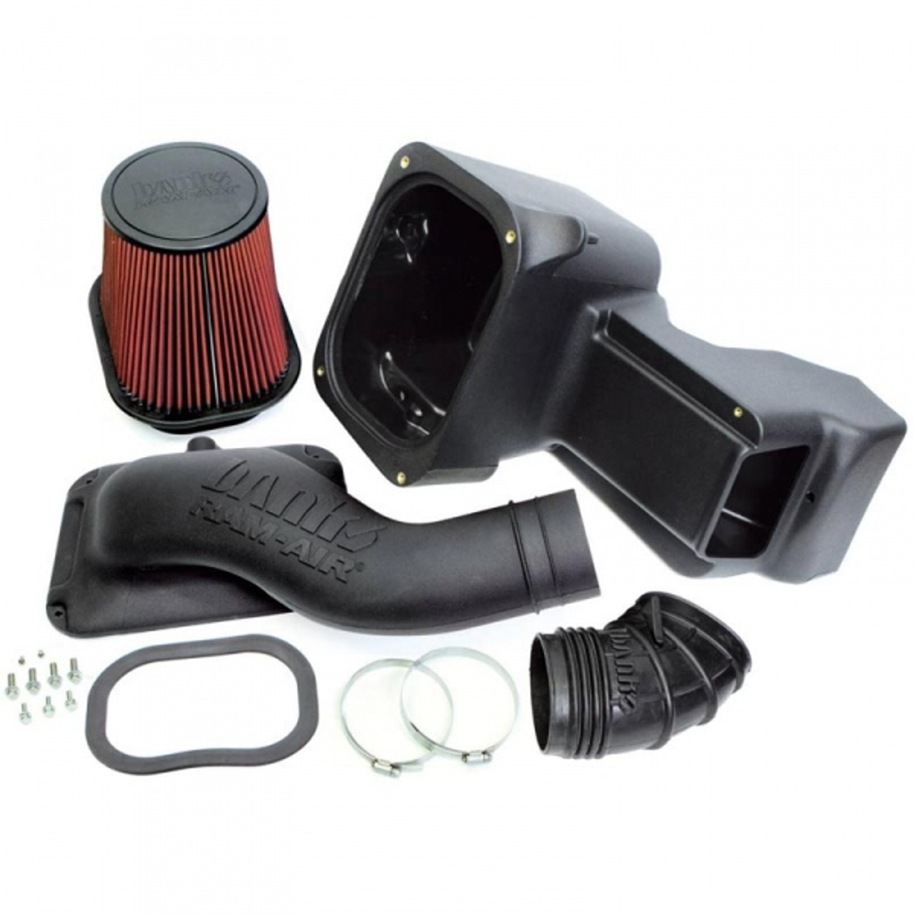 Banks Power Ram Air Intake System 2017 to 2019 6.7L Powerstroke (BP41890)-Main View