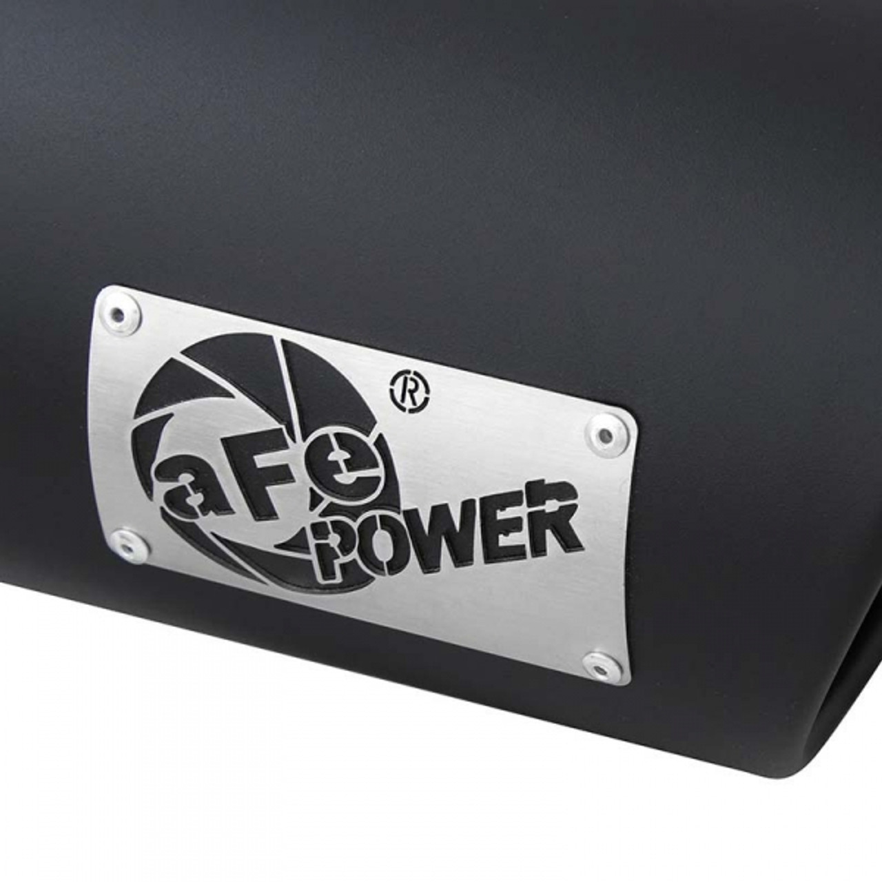 AFE Logo Plate Exhaust Tips