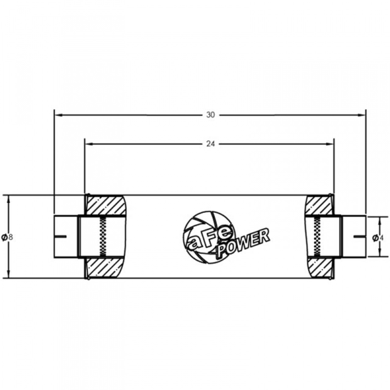 AFE 49-91002 Muffler