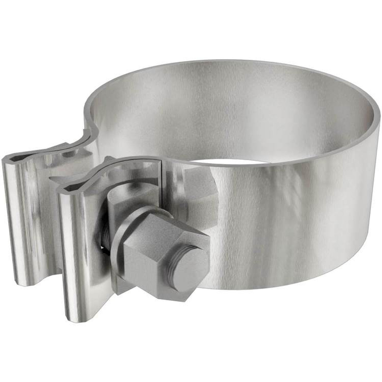 Magnaflow 5" Stainless Steel Exhaust Band Clamp (10 Pack) Universal 5" x 1.25" Wide (MAG10167)-Main View