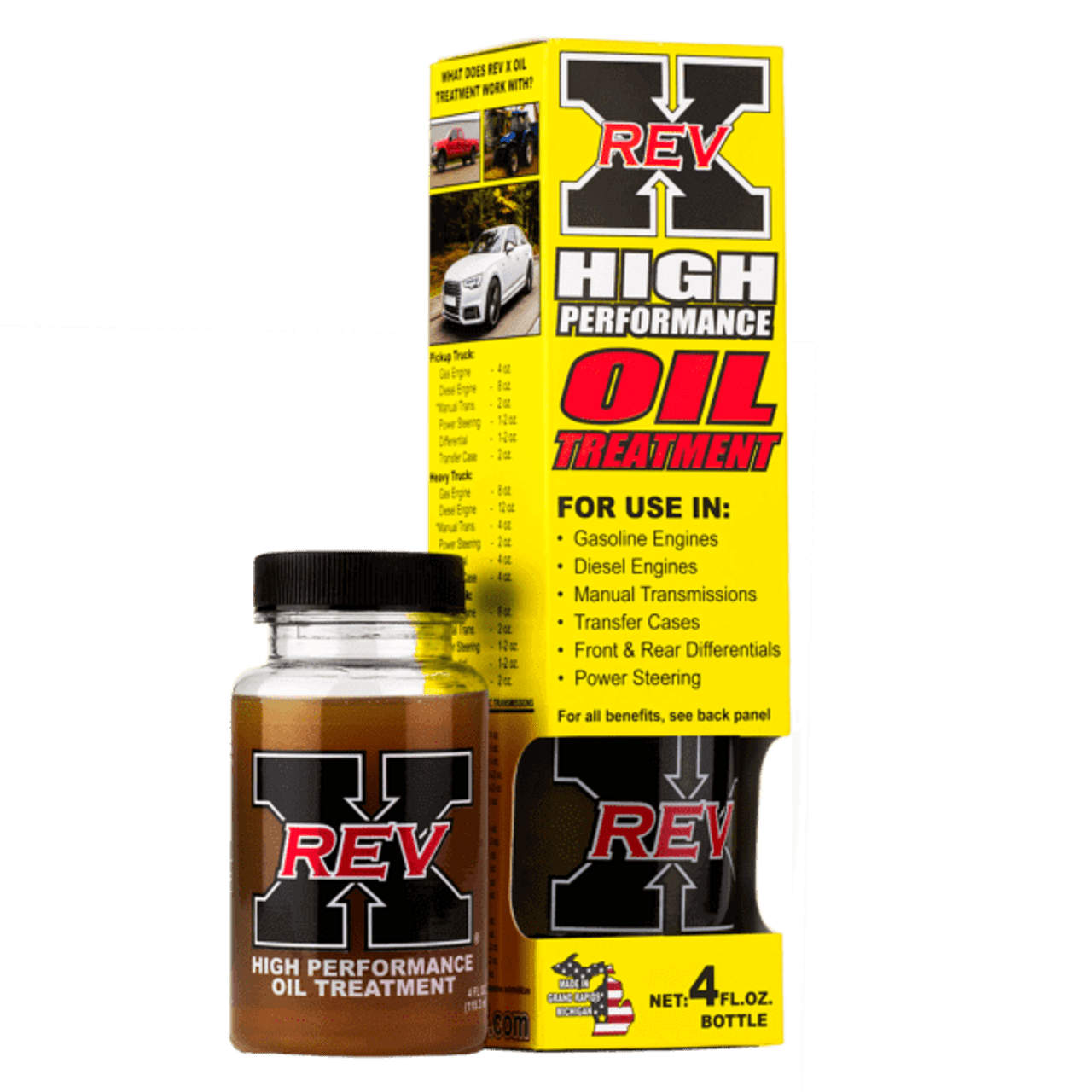 Rev-X Oil Additive for High Performance REV0401