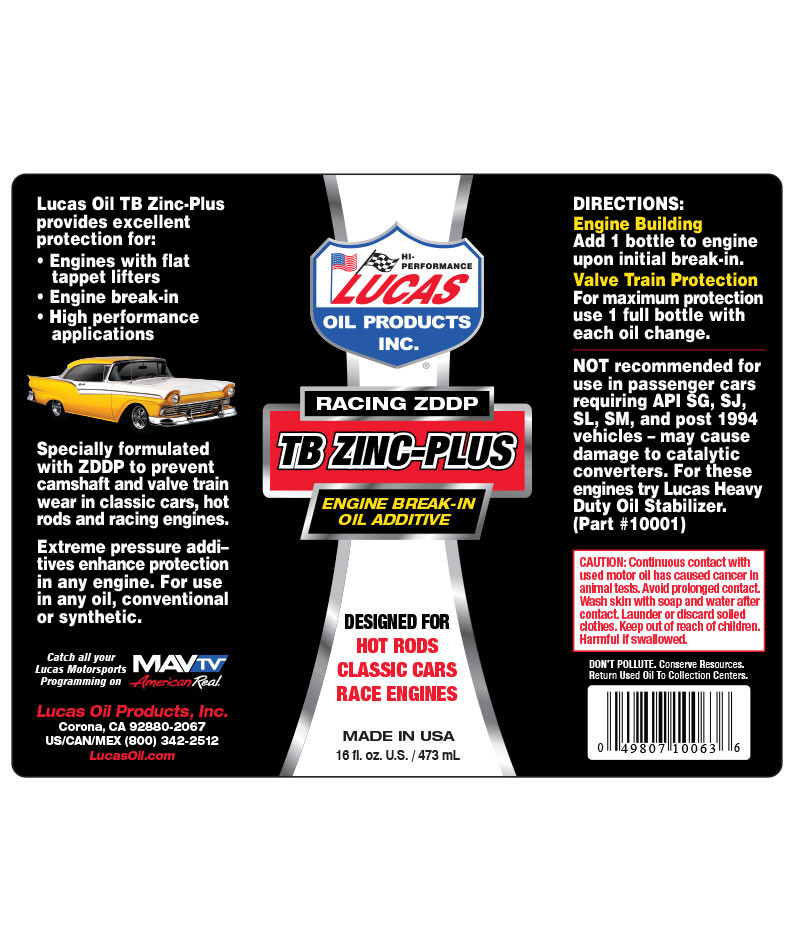 Lucas Oil 7.3L Oil Additive|blessedperformance.com