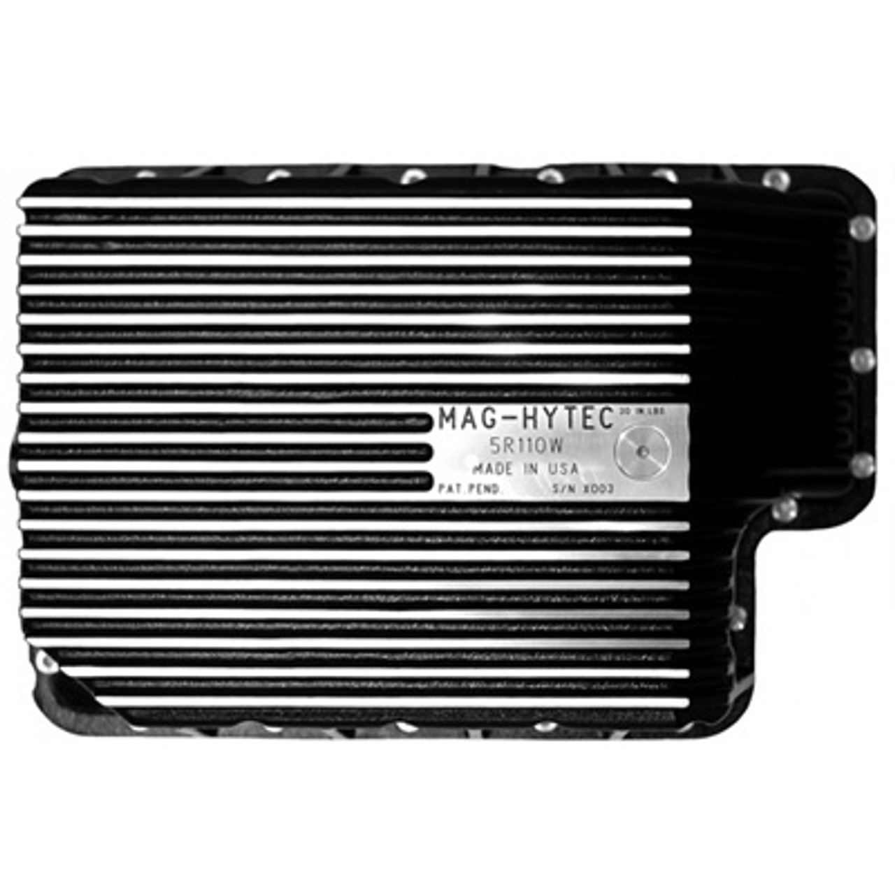 MAG-HYTEC F5R110W TRANSMISSION PAN 2008-2010 FORD 6.4L POWERSTROKE EQUIPPED WITH 5R110 (WITHOUT THE EXTERNAL SPIN ON FILTER)