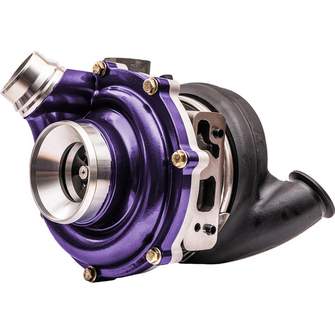 ATS Aurora 4000 VFR Stage 2 Turbocharger 2017 to 2019 6.7L Powerstroke (ATS2024023440)-Side View