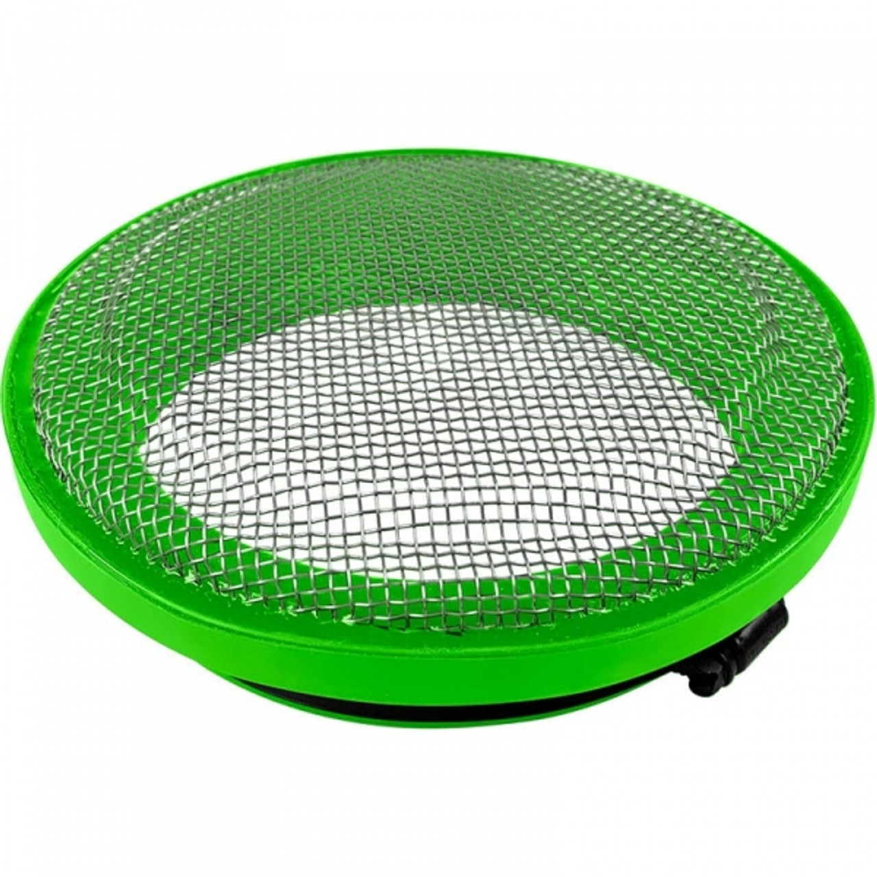 S&B FILTERS 4" TURBO SCREEN WITH STAINLESS STEEL MESH & CLAMP- Green