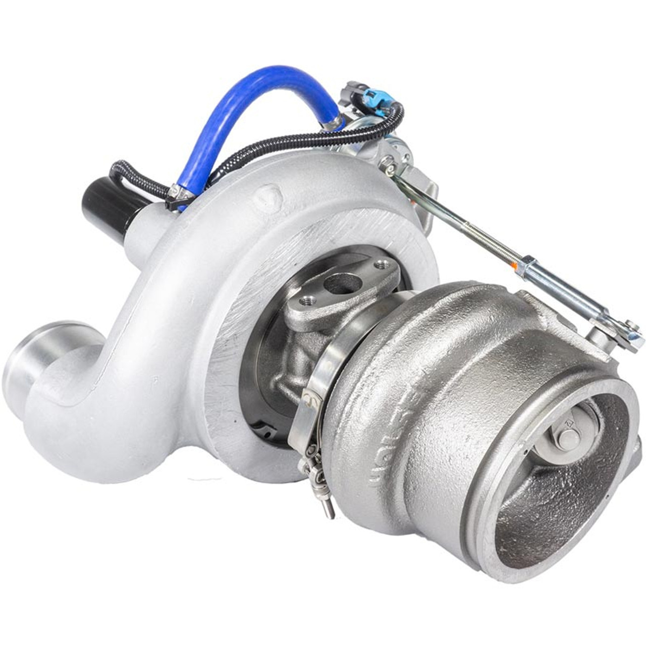 INDUSTRIAL INJECTION REMANUFACTURED STOCK HE351CW TURBO 2004.5-2007 DODGE 5.9L CUMMINS (II4037001SE)-ANGLE VIEW