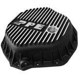 PPE HEAVY DUTY DIFFERENTIAL COVER - BRUSHED 2001-2019 GM DURAMAX | 2003-2018 DODGE CUMMINS* (WITH AA14-11.5 AXLES) (PPE138051010) Front View 