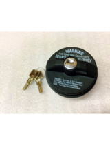 Titan 6.4L Powerstroke Locking Black Fuel Cap