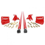 HSP 75" BOLT-ON TRACTION BARS 2001-2010 GM 2500HD/3500HD (EXT/CREW CAB LONG BED & CREW CAB SHORT BED)Blood Red View
