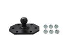 BULLETPROOF 1-1/4" TRAILER-MOUNTED SWAY CONTROL BALL-Out the box View