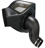 S&B FILTERS COLD AIR INTAKE KIT (DRY FILTER) 2019-2021 RAM 6.7L CUMMINS BACK VIEW