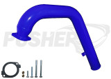 Pusher Max HD Charge Tube - GMC 2004.5-05 6.6L Duramax LLY-BLUE VIEW