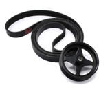 DieselSite Power Steering Pulley Kit (Overdrive) - 2008-2010 Ford 6.4L Powerstroke - Main View