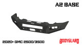 Bodyguard A2 BASE FRONT BUMPER (WINCH MOUNT) (A2Base) Mock Up Close View