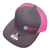 Pinky Pink Modern Blessed Logo Trucker Hat Snapbacks Main VIew