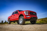  ICON 3.5" to 4.5" STAGE 1 SUSPENSION SYSTEM W TUBULAR UCA for 2021 to 2023 Ford F150 4WD (K93141T) This View