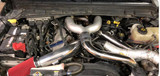Smeding Diesel Complete Intercooler Pipe Kit For 2011 to 2014 Ford 6.7L Powerstroke (SD_11TO14_67_PK) In Use View