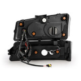 AlphaRex NOVA Series Chrome LED Projector Headlights 2003 to 2006 Chevrolet Silverado 2500HD/3500HD (880255)-Back View