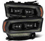 AlphaRex LUXX Series Alpha Black LED Projector Headlights 2019 to 2022 Ram 2500 (880549)-Main View
