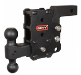 GEN Y Hitch Phantom 12K Drop Hitch W/Dual Ball 6" Drop (Universal 2" Shank 12,000 LB Towing Capacity) 1,200 LB Tongue Weight (GH-15011)-Main View