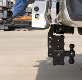 GEN Y Hitch Phantom 12K Drop Hitch 6" Drop (Universal 2" Shank 12,000 LB Towing Capacity) 1,200 LB Tongue Weight (GH-15001)-In Use View