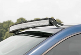 Rough Country LED Light Mounts (Upper Windshield; 54" Curved) 2003 to 2009 Ram 2500/3500 (70538A)-In Use View