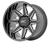 Rough Country 91M Series Wheel (One Piece| Gloss Black| 20x12| 6x135| -44mm) (91201217M)-Main View