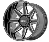 Rough Country 91M Series Wheel (One Piece| Gloss Black| 20x12| 8x170| -44mm) (91201211M)-Main View