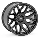 Rough Country 95 Series Wheel (One Piece| Gloss Black| 20x10| 8x6.5| -19mm) (95201010)-Main View