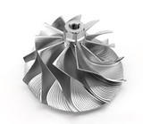 KC Turbo- KC BILLET TURBO COMPRESSOR WHEEL- 2003-2007 6.0L Powerstroke-Angle View