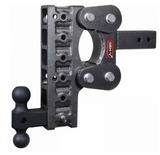 GEN Y Hitch The Boss 10K Drop Hitch w/Dual Ball 10" Drop (Universal 2.5" Shank| 10,000 LB Towing Capacity) 1,100 LB Tongue Weight (GH-2316)-Main View