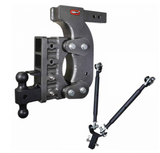 GEN Y Hitch The Boss 21K Drop Hitch Kit 15" Drop (Universal 2.5" Shank| 21,000 LB Towing Capacity) 2,400 LB Tongue Weight (GH-1524)-Main View