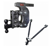 GEN Y Hitch The Boss 16K Drop Hitch Kit 12.5" Drop (Universal 2" Shank| 16,000 LB Towing Capacity) 1,700 LB Tongue Weight (GH-1424)-Main View