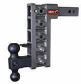 GEN Y Hitch Mega Duty 10K Drop Hitch W/Pintle Lock 10" Drop (Universal 2" Shank| 10,000 LB Towing Capacity) 1,500 LB Tongue Weight (GH-325)-Main View