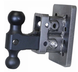 GEN Y Hitch Mega Duty Bolt On Adjustable Hitch/Ball 2.5" Drop (Universal 2" Bolt On| 16,000 LB Towing Capacity) 2,000 LB Tongue Weight (GH-112)-Main View