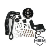 HSM Dual High Pressure Fuel Kit W/O CP3 for 2007 to 2018 Dodge 6.7L Cummins Black View