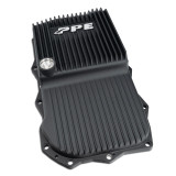PPE Heavy-Duty Cast Aluminum Deep Transmission Pan for 2014 to 2022 w/ ZF-8 Transmission Black View