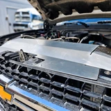Blessed Performance HD Aluminum Air Deflector 2007.5-2010 Chevy 1500/2500/3500/Tahoe/Suburban - Front Driver Side View