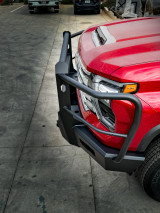 Frontier Series 2024+ Chevy 2500/3500 Front Bumper - Full Guard (FIFS-C2535-2427F-FG)-Up close View