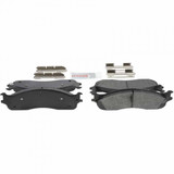 Bosch Blue Semi Metallic Brake Pads (Front) 2003 to 2008 Ram 2500/3500 (BE965H)-Main View