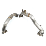 PPE OEM Replacement Up-Pipes 2008 to 2010 Ford 6.4L Powerstroke-main view