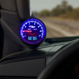 Glowshift 3in1 Black Analog EGT w/ Digital Boost & Temperature Gauge - Mounted