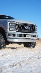Blessed Performance HD Aluminum Bumper Valance 2023-2025 Ford F250/F350/F450/F550 Superduty - Angle